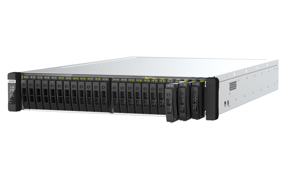 QNAP TDS-h2489FU-4314-256G 16xSSD 2U rackbe szerelhető ZFS NAS