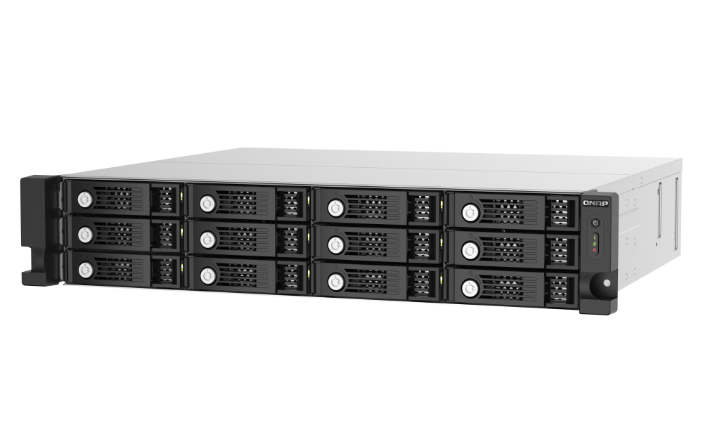 QNAP TL-R1220Sep-RP 12xSSD/HDD 2U rackbe szerelhető SAS bővítőegység