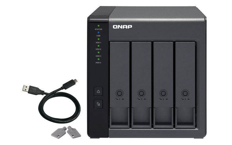 QNAP TR-004 4x HDD/SSD bővítő modul, USB3.1