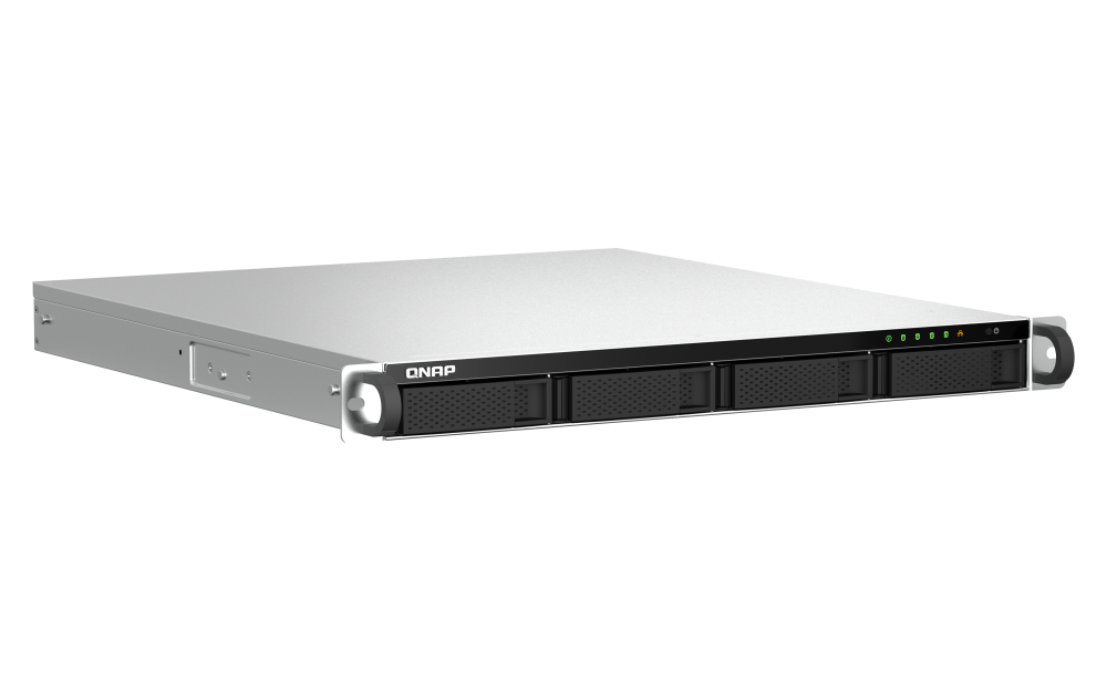 QNAP TS-464U-8G 4xSSD/HDD 1U rackbe szerelhető NAS
