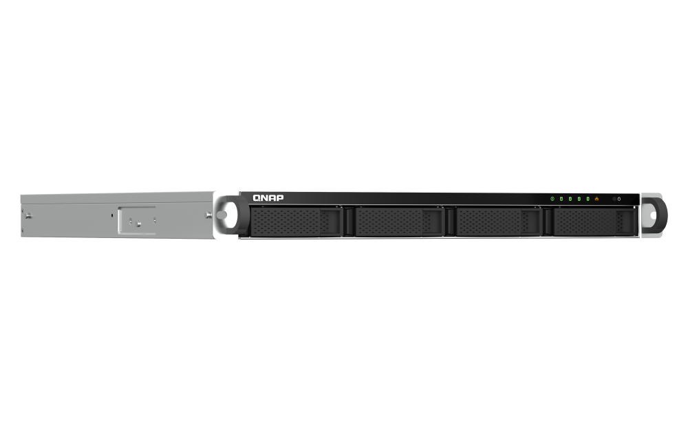 QNAP TS-464U-8G 4xSSD/HDD 1U rackbe szerelhető NAS