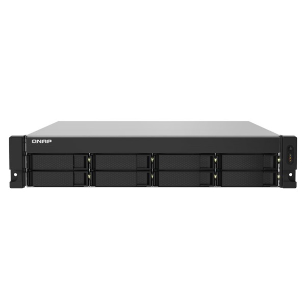QNAP TS-832PXU-RP-4G 8x SSD/HDD, rackbe szerelhető, redundáns táp NAS