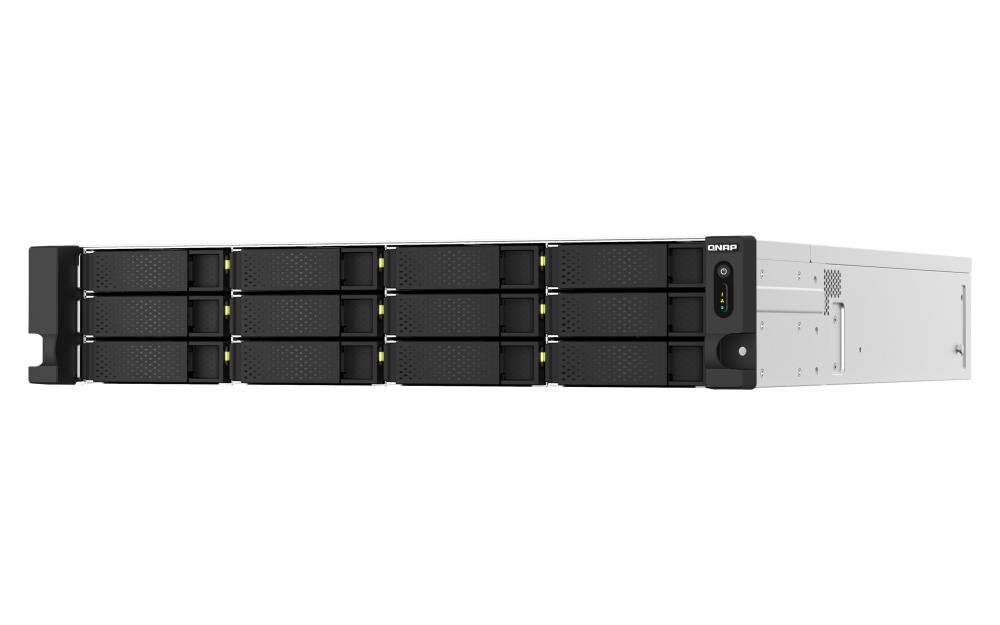 QNAP TS-h1887XU-RP-E2334-16G 18xSSD/HDD 2U rackbe szerelhető hibrid ZFS NAS