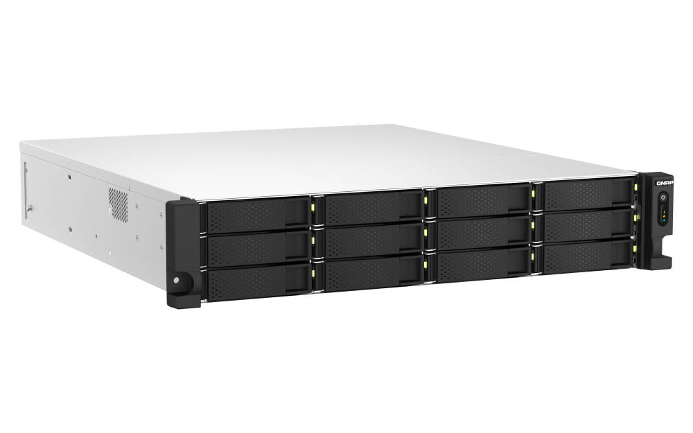 QNAP TS-h1887XU-RP-E2334-16G 18xSSD/HDD 2U rackbe szerelhető hibrid ZFS NAS