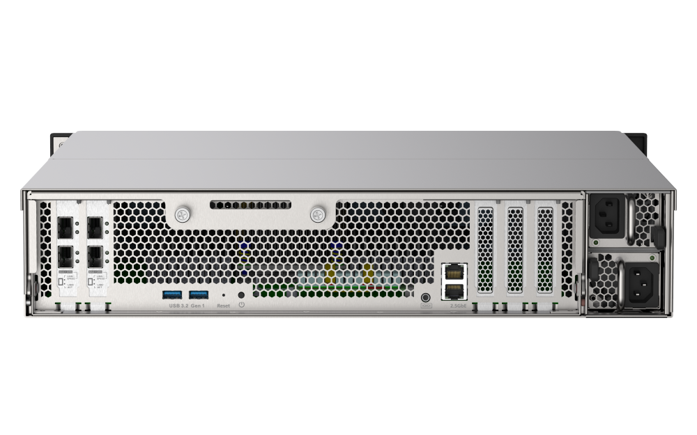 QNAP TS-h2490FU-7302P-256G 24xSSD 2U rackbe szerelhető ZFS NAS