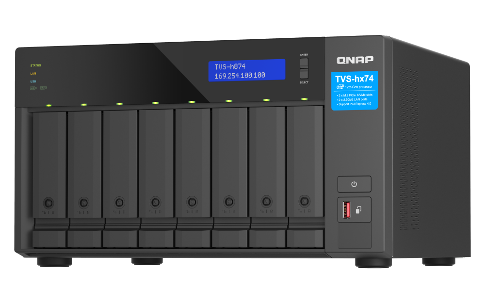 QNAP TVS-H874-I5-32G 8xSSD/HDD NAS