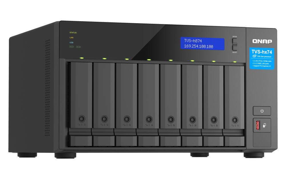 QNAP TVS-H874-I5-32G 8xSSD/HDD NAS