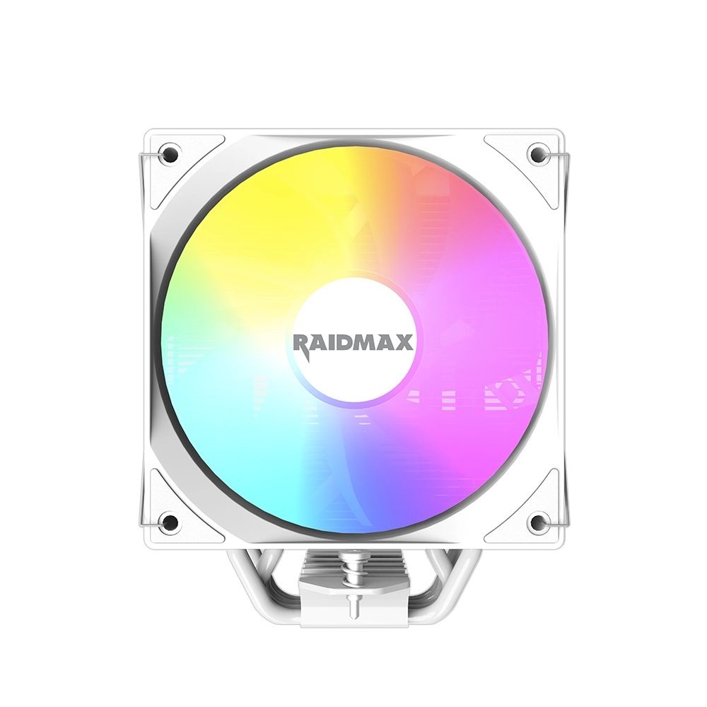 RAIDMAX AM1204W ARGB 120mm fehér processzor hűtő