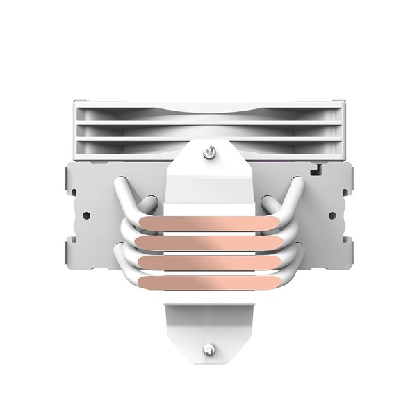 RAIDMAX AM1204W ARGB 120mm fehér processzor hűtő