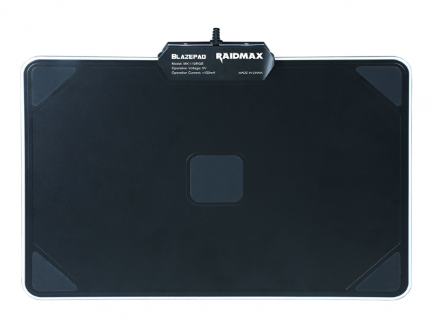 RAIDMAX Blazepad RGB világító gamer egérpad