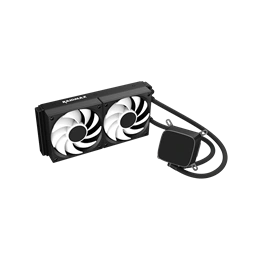 RAIDMAX DIGITAL LD240 ARGB BLACK LCD kijelzős vízhűtés