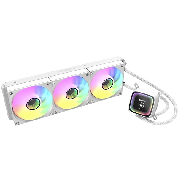 RAIDMAX DIGITAL LD360 ARGB WHITE LCD kijelzős vízhűtés