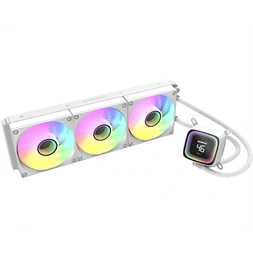 RAIDMAX DIGITAL LD360 ARGB WHITE LCD kijelzős vízhűtés