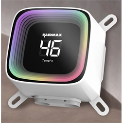 RAIDMAX DIGITAL LD360 ARGB WHITE LCD kijelzős vízhűtés