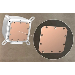 RAIDMAX DIGITAL LD360 ARGB WHITE LCD kijelzős vízhűtés