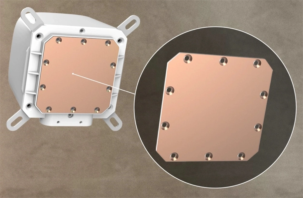 RAIDMAX DIGITAL LD360 ARGB WHITE LCD kijelzős vízhűtés