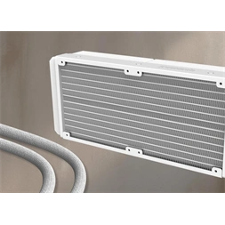 RAIDMAX DIGITAL LD360 ARGB WHITE LCD kijelzős vízhűtés