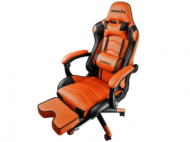 RAIDMAX Drakon DK709 narancssárga / fekete gamer szék