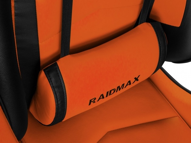RAIDMAX Drakon DK709 narancssárga / fekete gamer szék