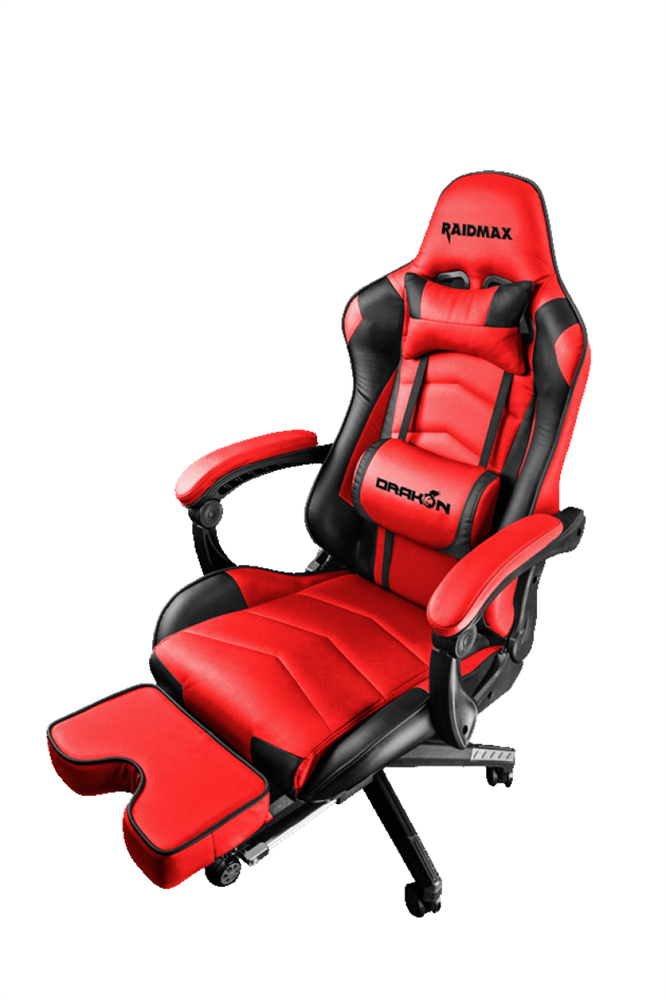 RAIDMAX Drakon DK709 piros / fekete gamer szék