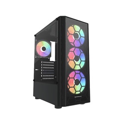 RAIDMAX V152 fekete (táp nélküli) ablakos ATX ház
