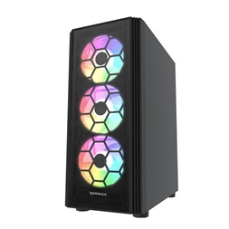 RAIDMAX V152 fekete (táp nélküli) ablakos ATX ház