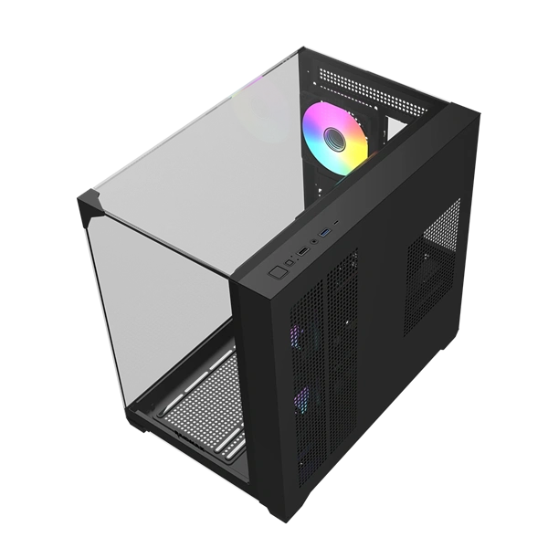 RAIDMAX i620 BLACK ATX  fekete számítógépház