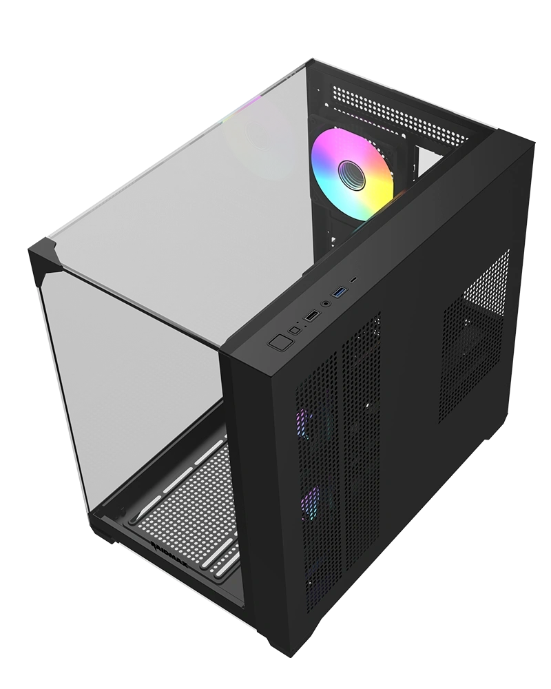 RAIDMAX i620 BLACK ATX  fekete számítógépház