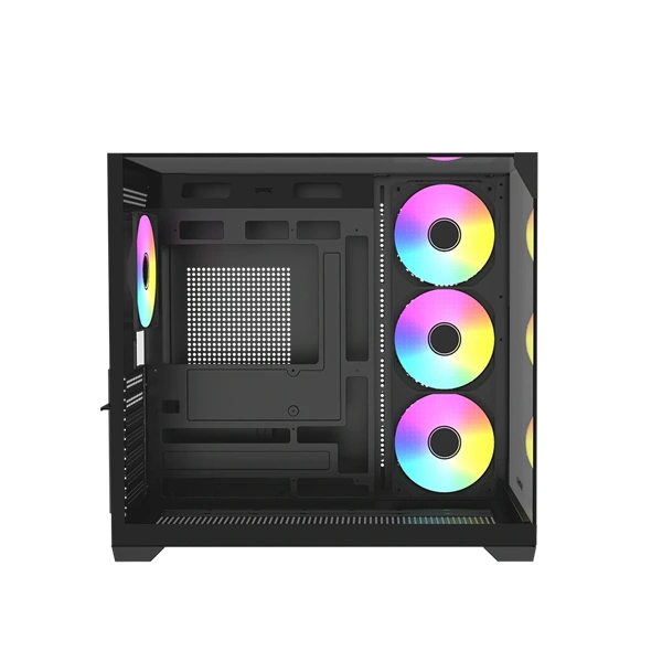 RAIDMAX i620 BLACK ATX  fekete számítógépház