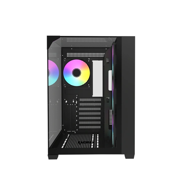 RAIDMAX i620 BLACK ATX  fekete számítógépház