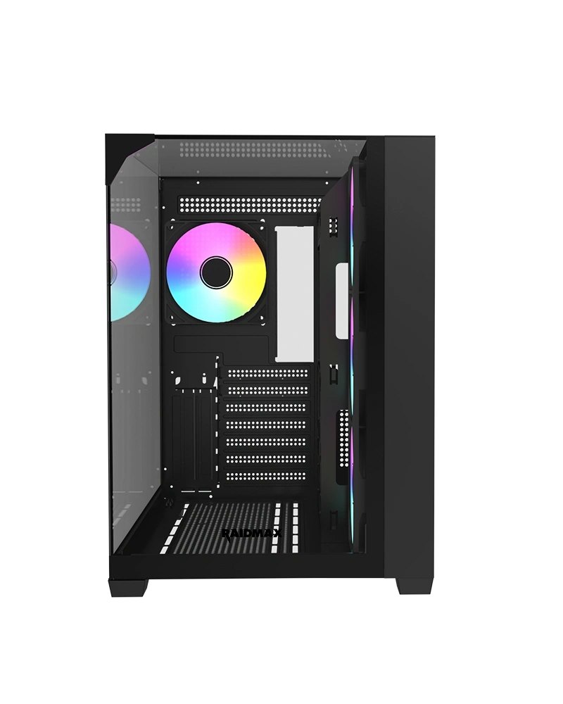 RAIDMAX i620 BLACK ATX  fekete számítógépház