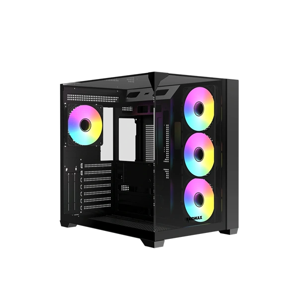 RAIDMAX i620 BLACK ATX  fekete számítógépház