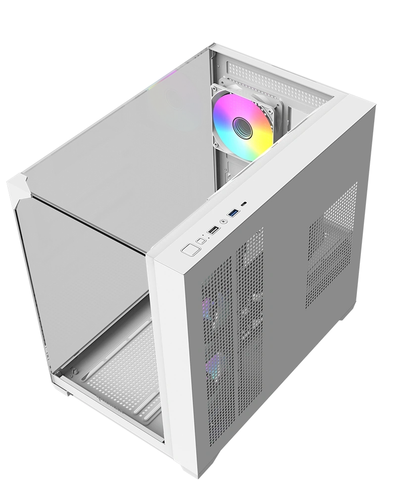 RAIDMAX i620 WHITE ATX fehér számítógépház