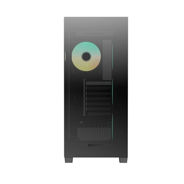 RAIDMAX i800 Chrome fekete (táp nélküli) ablakos ATX ház