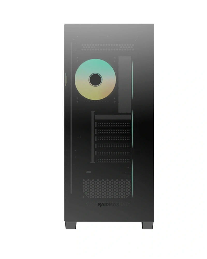 RAIDMAX i800 Chrome fekete (táp nélküli) ablakos ATX ház