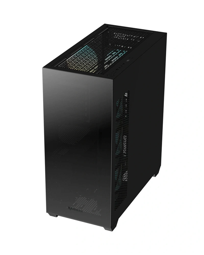 RAIDMAX i800 Chrome fekete (táp nélküli) ablakos ATX ház