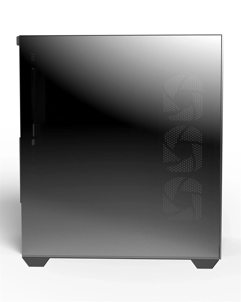 RAIDMAX i800 Chrome fekete (táp nélküli) ablakos ATX ház