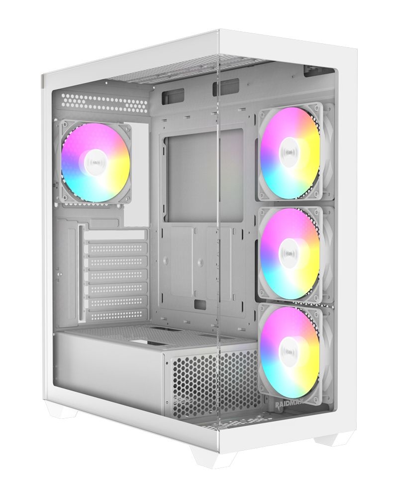 RAIDMAX i800 fehér (táp nélküli) ablakos ATX ház