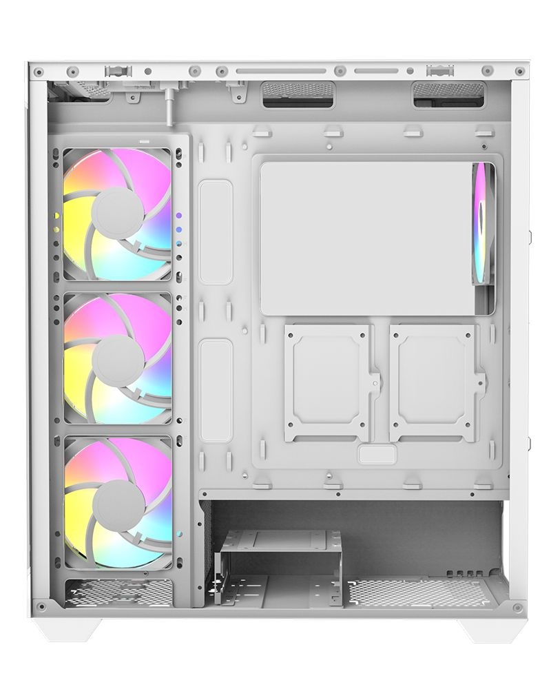 RAIDMAX i800 fehér (táp nélküli) ablakos ATX ház