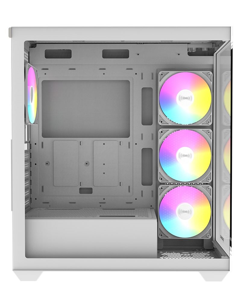 RAIDMAX i800 fehér (táp nélküli) ablakos ATX ház