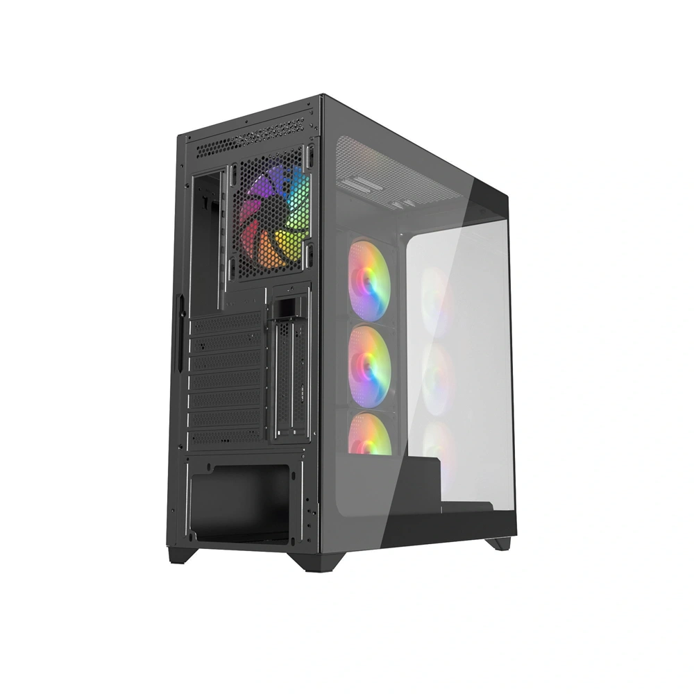 RAIDMAX i800 fekete (táp nélküli) ablakos ATX ház (Újszerű)