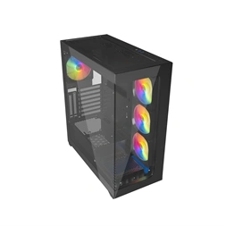 RAIDMAX i800 fekete (táp nélküli) ablakos ATX ház (Újszerű)