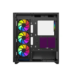 RAIDMAX i800 fekete (táp nélküli) ablakos ATX ház (Újszerű)