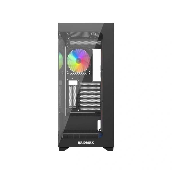RAIDMAX i800 fekete (táp nélküli) ablakos ATX ház (Újszerű)