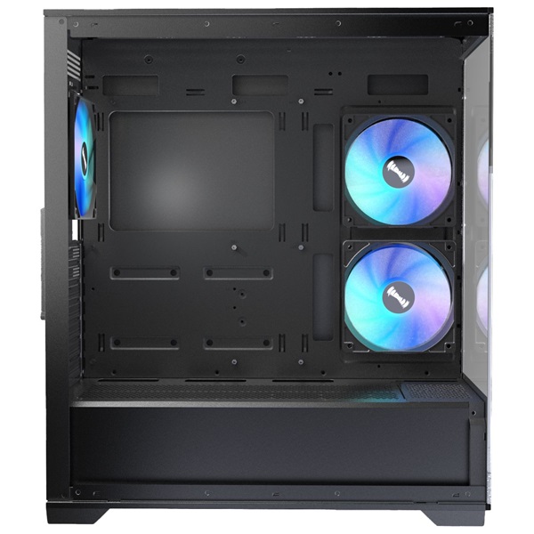 RAIDMAX i801 fekete (táp nélküli) ablakos ATX ház