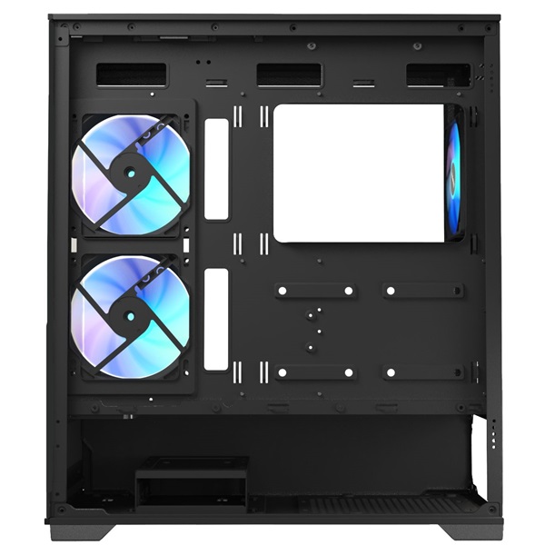 RAIDMAX i801 fekete (táp nélküli) ablakos ATX ház (Újszerű)