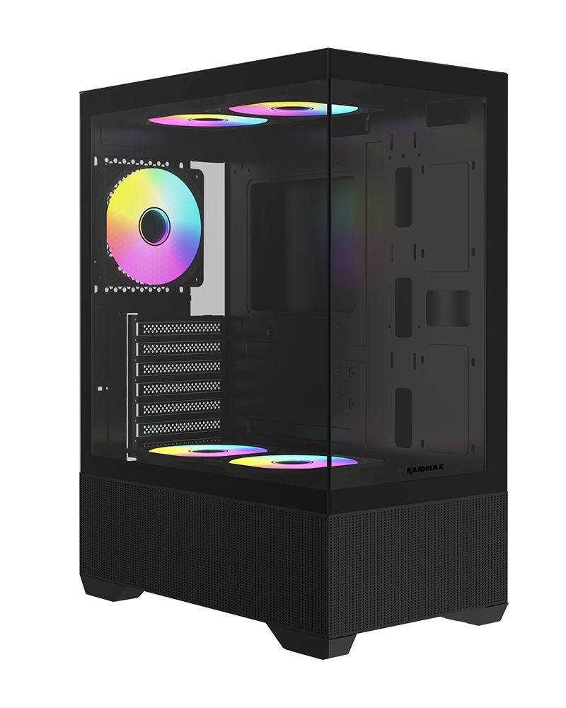 RAIDMAX i802 fekete (táp nélküli) ATX ház