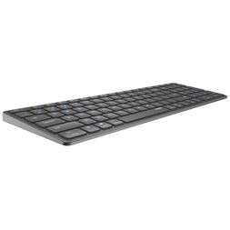 Rapoo 00217472 E9700M Bluetooth (3.0+4.0) + 2,4GHZ fekete vezeték nélküli billentyűzet