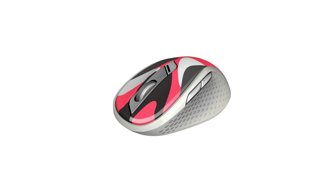 Rapoo 00184339 "M500" Bluetooth vezeték nélküli piros Camouflage egér