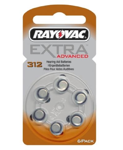 RAYOVAC 312AU-6MFA BLI8 hallókészülék elem
